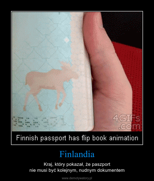 Finlandia – Kraj, który pokazał, że paszportnie musi być kolejnym, nudnym dokumentem 