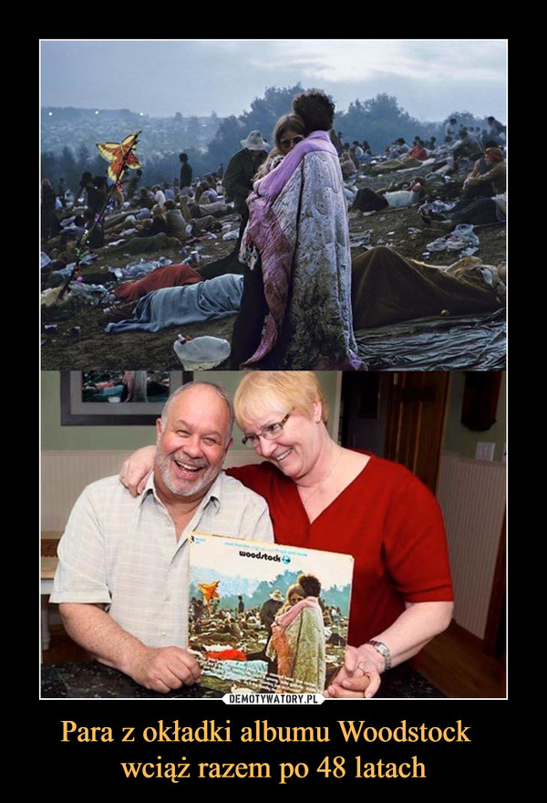 Para z okładki albumu Woodstock  wciąż razem po 48 latach –  