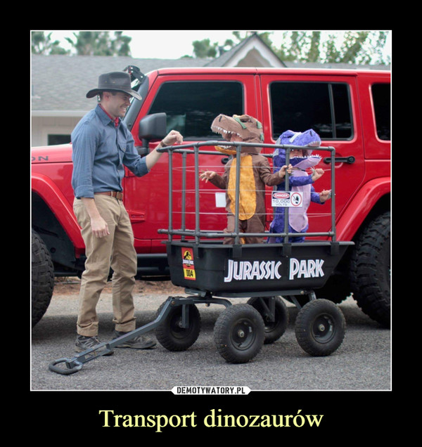 Transport dinozaurów –  