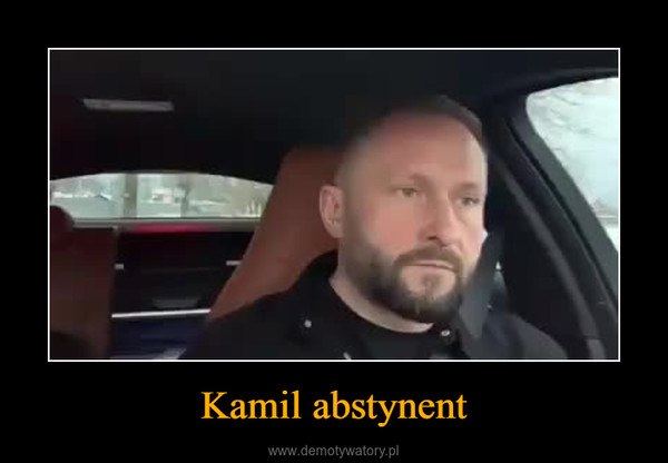 Kamil abstynent –  
