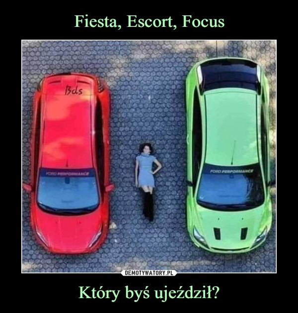 Fiesta, Escort, Focus Który byś ujeździł?