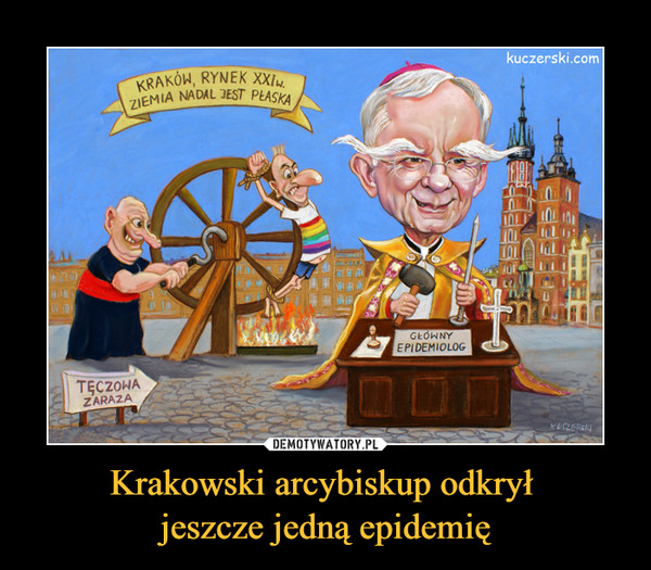 Krakowski arcybiskup odkrył jeszcze jedną epidemię –  