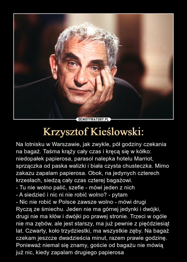 Krzysztof Kieślowski: