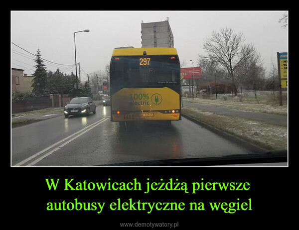 W Katowicach jeżdżą pierwsze autobusy elektryczne na węgiel –  