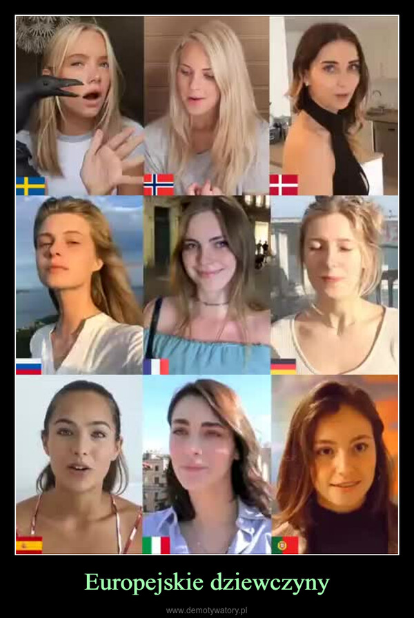 Europejskie dziewczyny –  