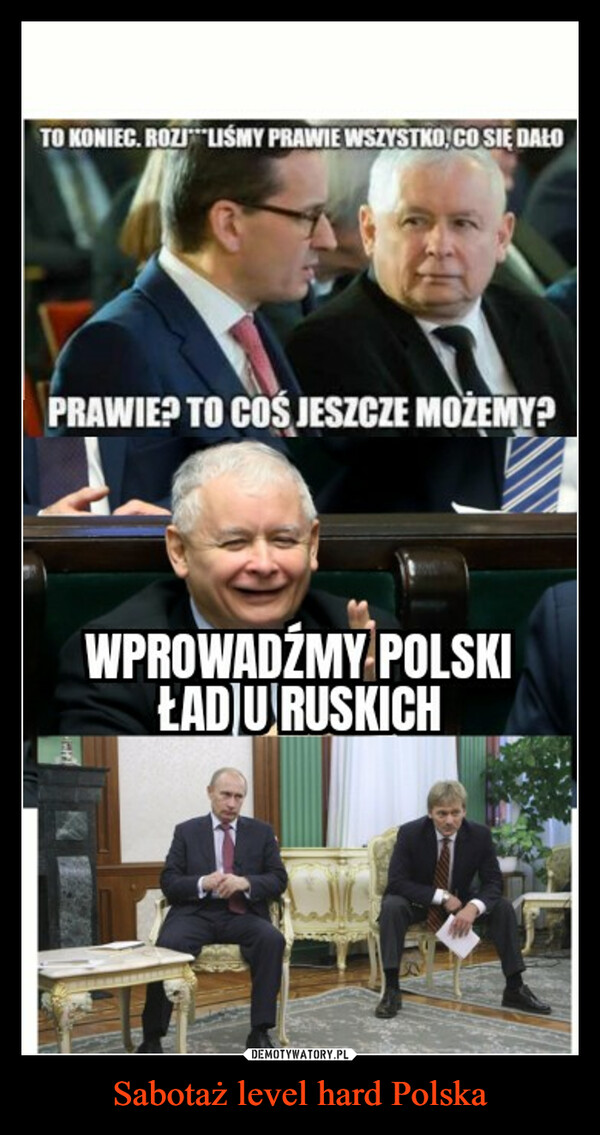 Sabotaż level hard Polska –  