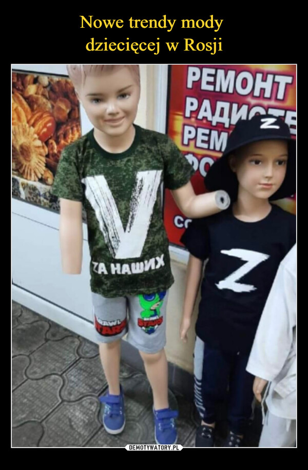 Nowe trendy mody 
dziecięcej w Rosji