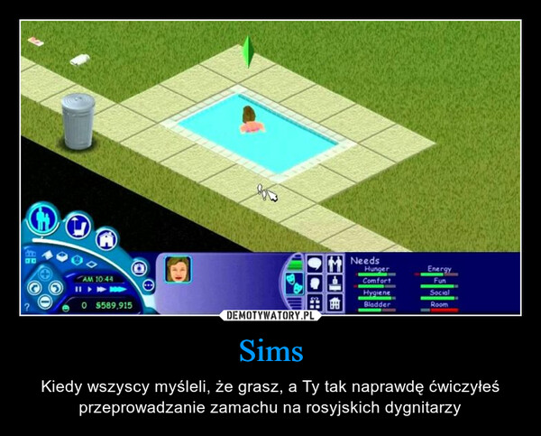 Sims – Kiedy wszyscy myśleli, że grasz, a Ty tak naprawdę ćwiczyłeś przeprowadzanie zamachu na rosyjskich dygnitarzy 