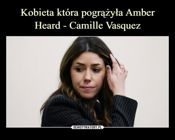 Kobieta która pogrążyła Amber Heard - Camille Vasquez
