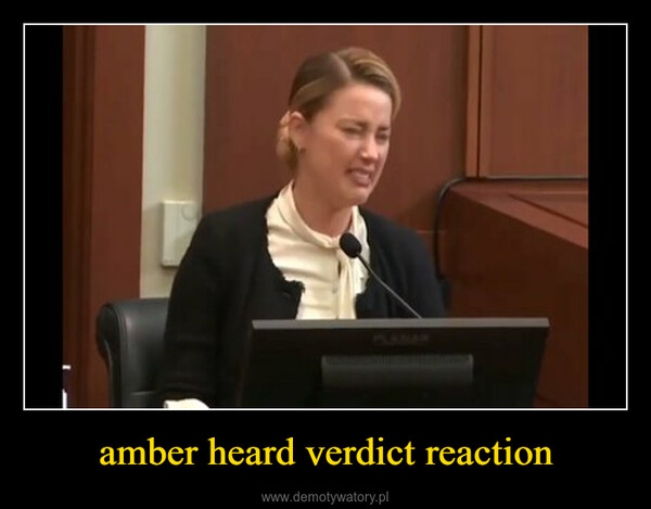 amber heard verdict reaction –  