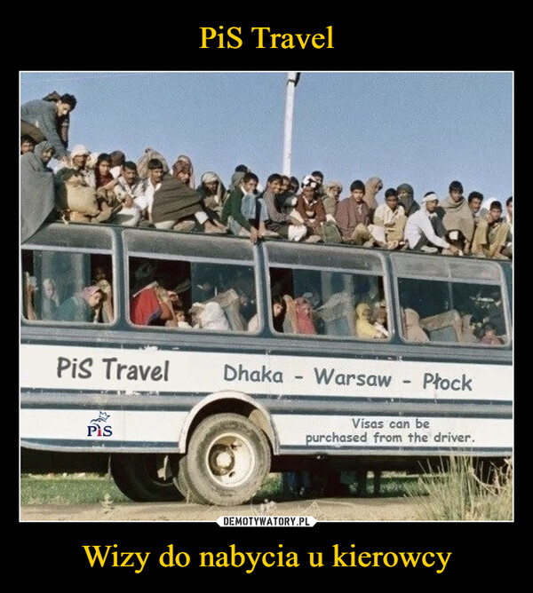 PiS Travel Wizy do nabycia u kierowcy